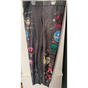 Never been worn Disney Star Wars workout leggings